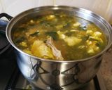 Foto del paso 6 de la receta Sopa de pollo con verduras al ajillo