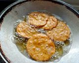 A picture of step 2 of Bagru Puri.