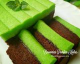 Foto langkah ke 4 dari resep Brownies Pandan Kukus (ala Aman*a) #PR_BrowniesDCC.