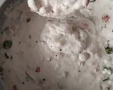 A picture of step 3 of Bun Dosa Kerala Style with Chutney.