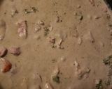 A picture of step 6 of Holmestead Cookin': Broccoli Chicken Pesto Pasta.