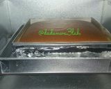 Foto langkah ke 6 dari resep Ogura Pandan Cake Oven Tangkring.