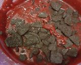 Foto langkah ke 5 dari resep Red Velvet Oreo Fudgy Brownies🇺🇸 #dessert.