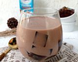 Foto langkah ke 3 dari resep Grass jelly choco milk.