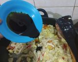 Foto langkah ke 5 dari resep Tumis Jamur Tiram Orak Arik Telur.