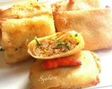 Foto langkah ke 8 dari resep Matabak Telur Tahu Mix Sayur.