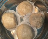 Hình bước làm 4 của món Bánh bao nguyên cám chay eatclean