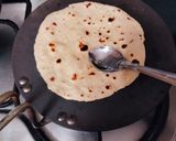 A picture of step 10 of Soft Roti or Dosti Roti.