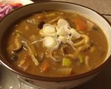 A picture of step 10 of Leftover Curry Udon.
