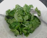 Foto del paso 1 de la receta: Ensalada de espinacas templada 