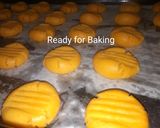 A picture of step 4 of Custard Cookies #mykidsfavouritedish.