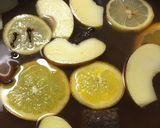 Forralt bor gyümölcsösen recept fázis 3 fotója