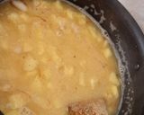 A picture of step 6 of Pineapple Halwa/Pineapple kesari.
