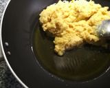 A picture of step 2 of Chana Dal Barfi.