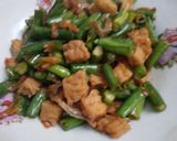 Foto langkah ke 5 dari resep Tumis Tempe Kacang Panjang.
