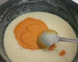 A picture of step 2 of Mango phirni pie.