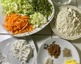Foto langkah ke 1 dari resep Bakwan sayur crispy.