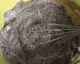 Foto langkah ke 1 dari resep Simple Eggless Chocolate Cake.
