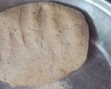 A picture of step 1 of Ajwain parantha.