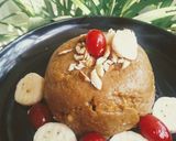 A picture of step 5 of Jaggery Oats halwa.