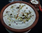 A picture of step 3 of Shreekhand sweet dessert.