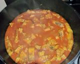 A picture of step 7 of Pork Vindaloo.