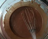 Foto langkah ke 3 dari resep Toddler friendly chocolate pancake no baking powder.