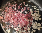 Foto del paso 1 de la receta: Sopa de ajo o castellana con jamón