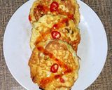 Foto langkah ke 4 dari resep Dadar Tahu Telur Pedas.