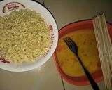 Foto langkah ke 1 dari resep Mie telur gulung.