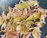 A picture of step 2 of Chicken Pulao in less oil.