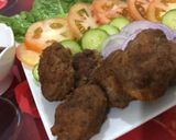 A picture of step 8 of Turkish kabab.