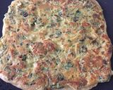 A picture of step 4 of Tandori besan wali roti/besan wala paratha.
