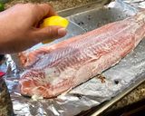 A picture of step 1 of Oven Roasted Salmon with Refreshing Summer Salad.
