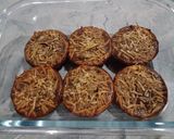 Foto langkah ke 3 dari resep Choco Banana Cheese Cake.