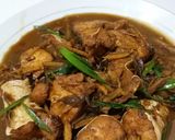 Foto langkah ke 10 dari resep Ikan hiu cha kiosi/jahe.