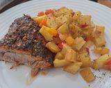 Foto del paso 6 de la receta: Vacío de cerdo al horno con papas