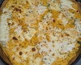 Foto del paso 6 de la receta: Tarta de pollo y verduras con masa de harina de garbanzo
