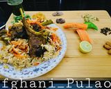 A picture of step 10 of Afghani pulao.