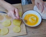 Foto del paso 3 de la receta Patatas rellenas de jamón