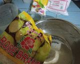 Foto langkah ke 1 dari resep Bolu kukus coklat gluten free.