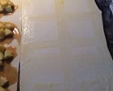 Almás batyu leveles tésztából recept fázis 3 fotója