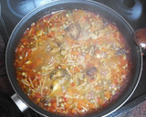 Foto del paso 3 de la receta: Fideos con jamoncitos de pollo y verduras