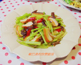 芹菜木耳炒煙燻墨魚片的食譜步驟7照片