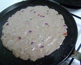 A picture of step 5 of Ragi Roti.