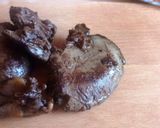Libazsíron sütve kacsamájjal töltve kicsontozott csirkecombok recept fázis 3 fotója