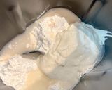 Foto langkah ke 1 dari resep Pizza Meat & Quattro Formaggi (Sourdough Discard).