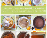 Foto del paso 1 de la receta: Torta invertida de manzana de Susana (SIN GLUTEN) Con harina de arroz y almidón de maíz (ECONÓMICA)