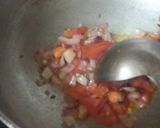 A picture of step 2 of Punjabi tadka soupy maggi.