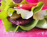 Pas rețetă Un altfel de hamburger 😉🥬🥒🍅🍔 4 fotografie
